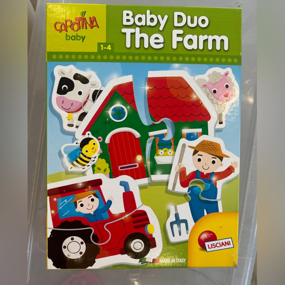 Baby Duo The Farm Puzzle - Colorful Farm Adventure